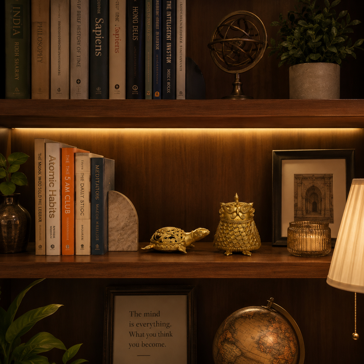 Vintage Study room setup