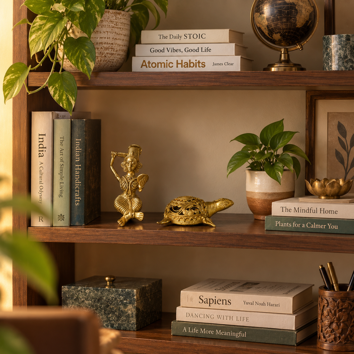 Contemporary Study room setup