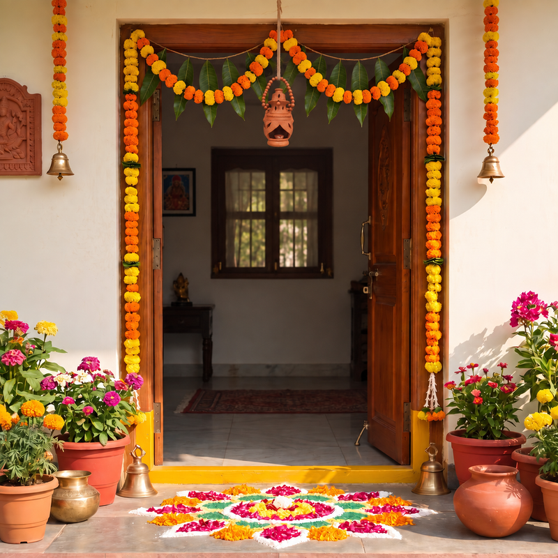 Traditional Entryway decor setup
