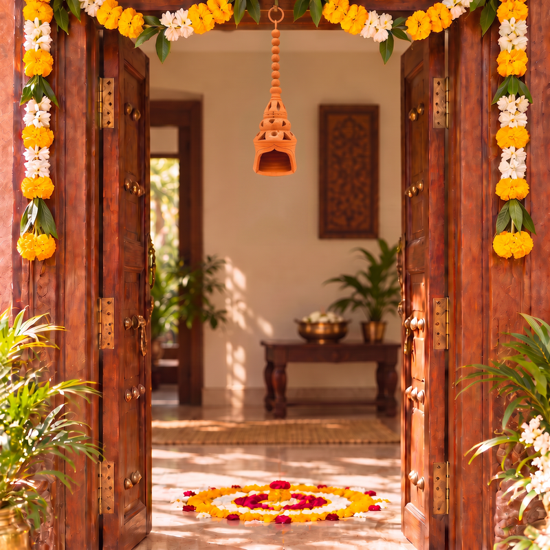 Festive Entryway setup