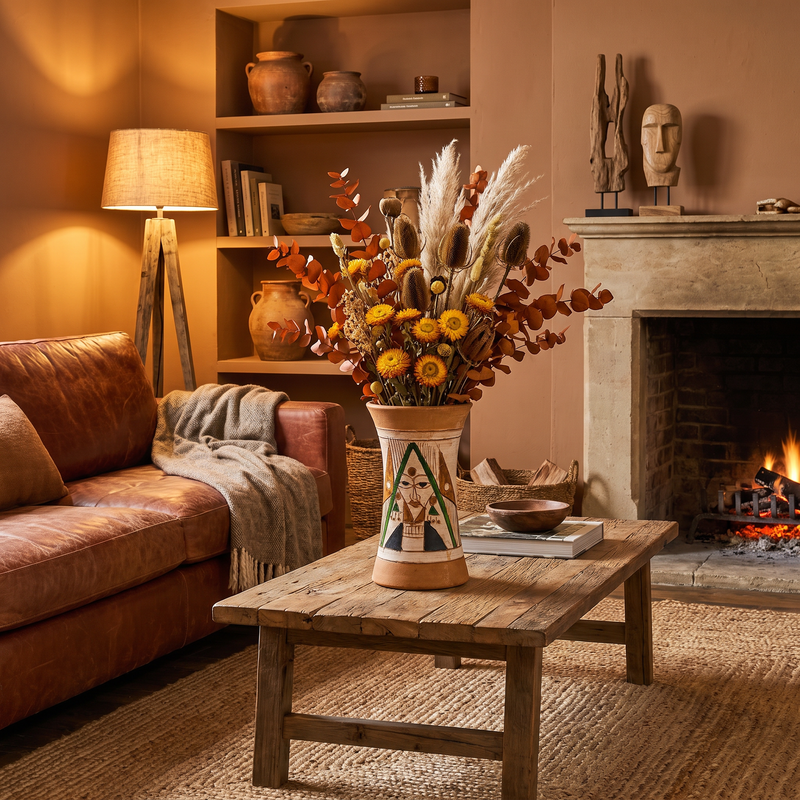 Rustic Living room setup