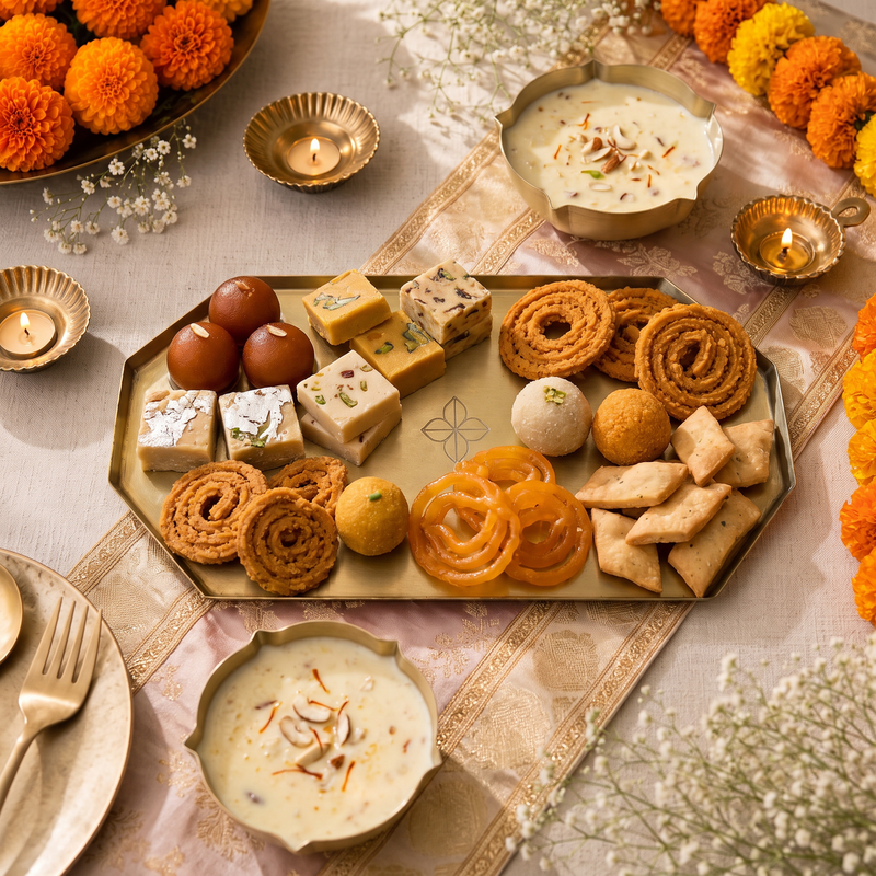 Festive Dining table setup
