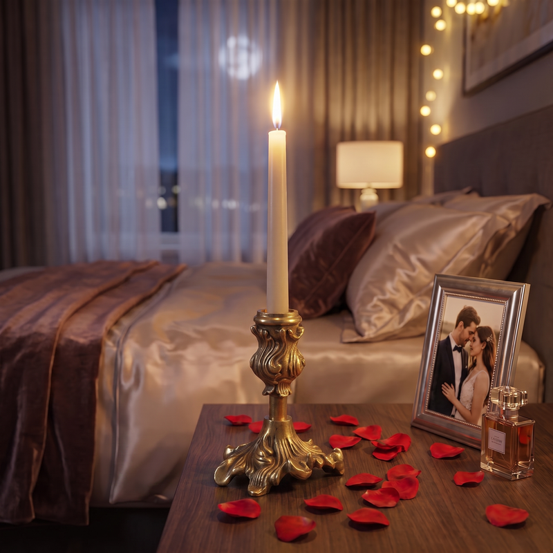 Romantic Bedroom setup